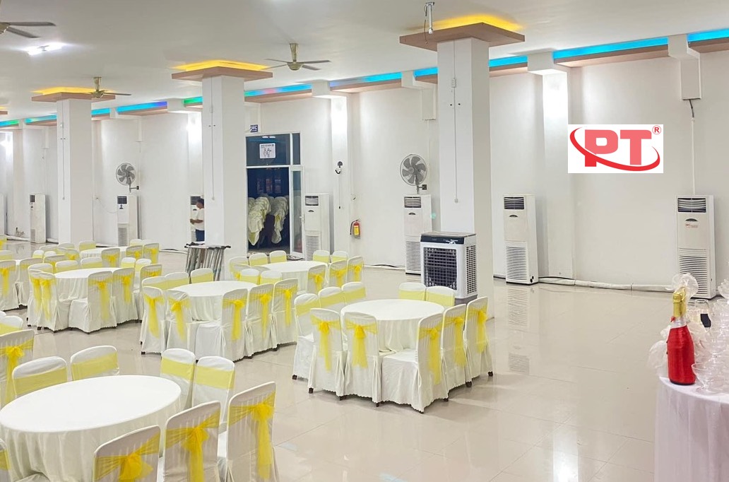 Kỹ thuật viên Điện Máy Phú Thọ lắp đặt máy lạnh chuyên nghiệp, thẩm mỹ